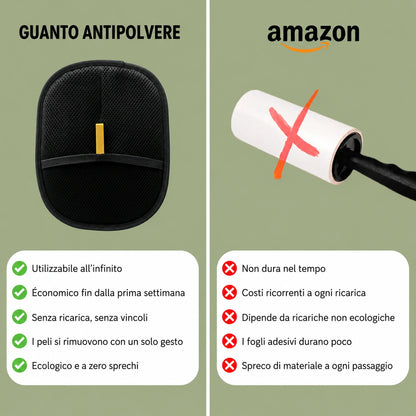 SalutePura™ - Guanto Anti-Peli Riutilizzabile & Ecologico